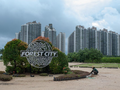 Forest City được tập đoàn Trung Quốc xây dựng nhưng sau đó gần như bị bỏ không. Ảnh: Getty.