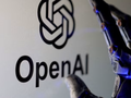 Logo của OpenAI được nhìn thấy trong bức hình minh họa được chụp vào ngày 8/2. Ảnh: Reuters.