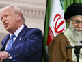 Tổng thống Mỹ Donald Trump và Lãnh tụ tối cao Iran Ali Khamenei. Ảnh: AFP.