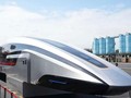 Trung Quốc đã lần đầu tiên giới thiệu với công chúng hình ảnh tàu đệm từ siêu tốc tại Bắc Kinh. Phương tiện này, hiện đang trong quá trình thử nghiệm, có thể rút ngắn thời gian di chuyển xuống một nửa, theo các chuyên gia. Ảnh: Handout.