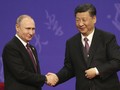Tổng thống Nga Vladimir Putin và Chủ tịch Trung Quốc Tập Cận Bình. Ảnh: Getty.