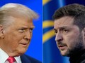 Tổng thống Mỹ Donald Trump và Tổng thống Ukraine Volodymyr Zelensky. Ảnh: AFP.