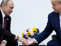 Tổng thống Nga Vladimir Putin tham dự cuộc gặp với Tổng thống Mỹ Donald Trump tại hội nghị thượng đỉnh G-20 ở Osaka, Nhật Bản, vào ngày 28/6/2019. Ảnh: AFP.