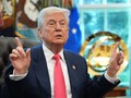 Tổng thống Mỹ Donald Trump tại Phòng Bầu dục, Washington, DC, ngày 14/8. Ảnh: Getty.