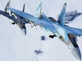 Máy bay chiến đấu Su-35 của Lực lượng Không quân Vũ trụ Nga. Ảnh: MW.