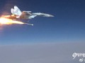 Chiến đấu cơ Su-35S của Nga đang phóng tên lửa tầm xa. Ảnh: Eurasian Times.
