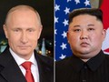 Tổng thống Nga Vladimir Putin và Chủ tịch Triều Tiên Kim Jong-un. Ảnh: AFP.