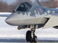 Máy bay chiến đấu Su-57 của Lực lượng Không quân Vũ trụ Nga. Ảnh: MW.