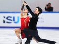 Ren Junfei và Xing Jianing tại giải Grand Prix Cup of China 2025. Ảnh: Getty.