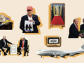 Vương miện vàng, gậy golf, Boeing 747: Ông Trump có được sở hữu quà tặng từ nước ngoài?