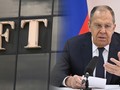 Ngoại trưởng Nga Sergei Lavrov cáo buộc tờ Financial Times đưa tin sai lệch về hội nghị thượng đỉnh Trump-Putin. Ảnh: Getty.