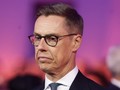Tổng thống Phần Lan Alexander Stubb tại Brzezinka gần Oswiecim, Ba Lan, ngày 27/1. Ảnh: Getty.