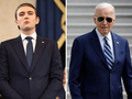 Lời thì thầm của Barron Trump với ông Joe Biden cuối cùng đã được hé lộ