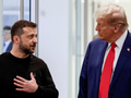 Tổng thống Ukraine Volodymyr Zelensky và Tổng thống Mỹ Donald Trump. Ảnh: Reuters.