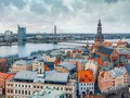 Một góc của trung tâm thủ đô Riga, Latvia. Ảnh: Getty.