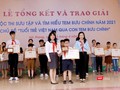 Em Lê Hoàng – học sinh lớp 4C, trường Tiểu học Võ Thị Sáu, Lê Chân, Hải Phòng - nhận giải đặc biệt.