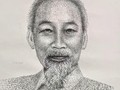 Chân dung Bác Hồ. 