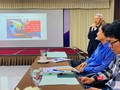 TS Nguyễn Sĩ Dũng dùng ảnh ông Đoàn Ngọc Hải minh họa cho bài trình bày