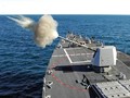 Pháo hạm 127 mm trên tàu chiến Mỹ. Ảnh: USNI