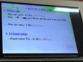 42/43 học sinh xếp loại học lực giỏi