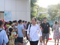 Thí sinh dự thi vào lớp 10. Ảnh: Minh Thúy