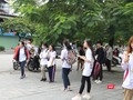 Học sinh thi vào lớp 10. Ảnh: Minh Thúy