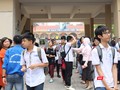 Thí sinh thi vào lớp 10. Ảnh: Minh Thúy