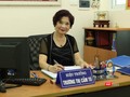 Bà Trương Thị Cẩm Tú – Hiệu trưởng Trường tiểu học công nghệ giáo dục Hà Nội. Ảnh: Minh Thúy