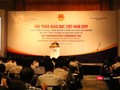 Hội thảo giáo dục Việt Nam 2019. Ảnh: Minh Thúy