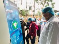Thứ trưởng Bộ Y tế Đỗ Xuân Tuyên kiểm tra công tác phòng, chống dịch bệnh tại Vĩnh Phúc. Ảnh: Thái Bình