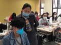 Giáo viên, học sinh đeo khẩu trang để phòng bệnh. Ảnh: Bộ GD&ĐT