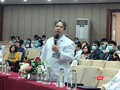 GS.TS. Trần Bình Giang – Giám đốc Bệnh viện Hữu Nghị Việt Đức. Ảnh: Minh Thúy
