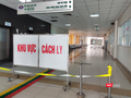 Khu vực cách ly tại Bệnh viện Bệnh Nhiệt đới Trung ương. Ảnh: Minh Thúy