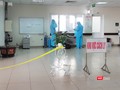 Khu vực cách ly bệnh nhân mắc COVID-19 (Ảnh: Minh Thúy)