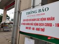 Thông báo khám bệnh cho bệnh nhân tại Bệnh viện Bệnh Nhiệt đới Trung ương (ảnh: Minh Thúy)