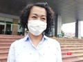 Nữ phóng viên đầu tiên nhiễm virus SARS-CoV-2. Ảnh: Minh Thúy 