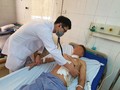 Bệnh nhân Đinh Ngọc N. dần hồi phục sau mổ. Ảnh: BVCC