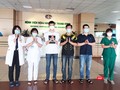 3 bệnh nhân mắc COVID-19 được công bố khỏi bệnh. Ảnh: Minh Thúy 