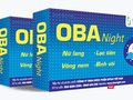 Thực phẩm bảo vệ sức khỏe OBA NIGHT (Ảnh chụp màn hình trên website). 
