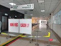 Khu vực cách ly tại Bệnh viện Bệnh Nhiệt đới Trung ương (Ảnh - Minh Thuý)