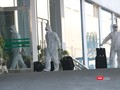 Nhân viên y tế về nước từ vùng có dịch COVID-19 (Ảnh: Minh Thúy) 