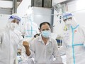 Bệnh nhân B. đã hồi phục thần kỳ sau hơn 1 tháng chiến đấu, giành giật sự sống từ tay tử thần (Ảnh - Thành Dương)
