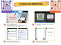 Người dân quét mã QR để được theo dõi tại nhà (Ảnh - UBND Q. Ba Đình)