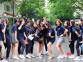 Học sinh lớp 12 “bung xõa” giải tỏa áp lực trước mùa thi quan trọng