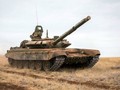 Xe tăng T-90 sau một cuộc tấn công.