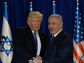 Tổng thống Mỹ và thủ tướng Israel.