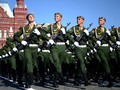 Binh sĩ Nga trong lễ duyệt binh.