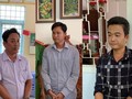 Ba "cò đất" bị lực lượng Công an tỉnh Trà Vinh bắt giữ vì có hành vi “Vi phạm quy định về quản lý, sử dụng tài sản nhà nước gây thất thoát, lãng phí". Ảnh: thanhnien.vn