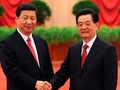 Ông Hồ Cẩm Đào và ông Tập Cận Bình