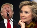 Ông Donald Trump và bà Hillary Clinton.